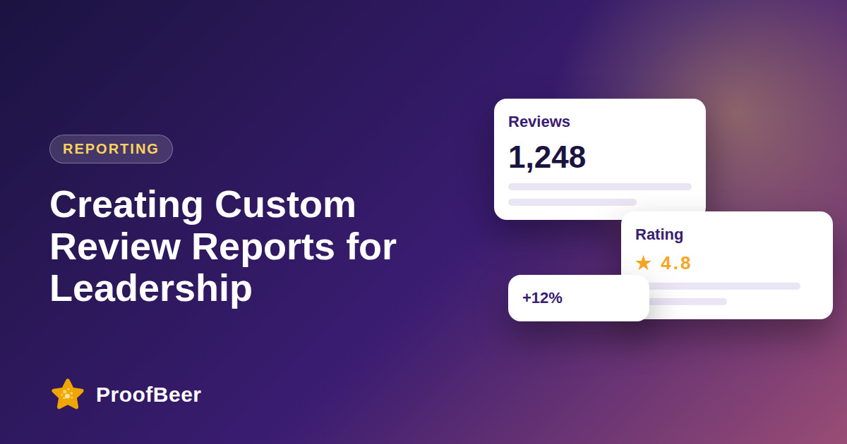 Review Reports for Leadership