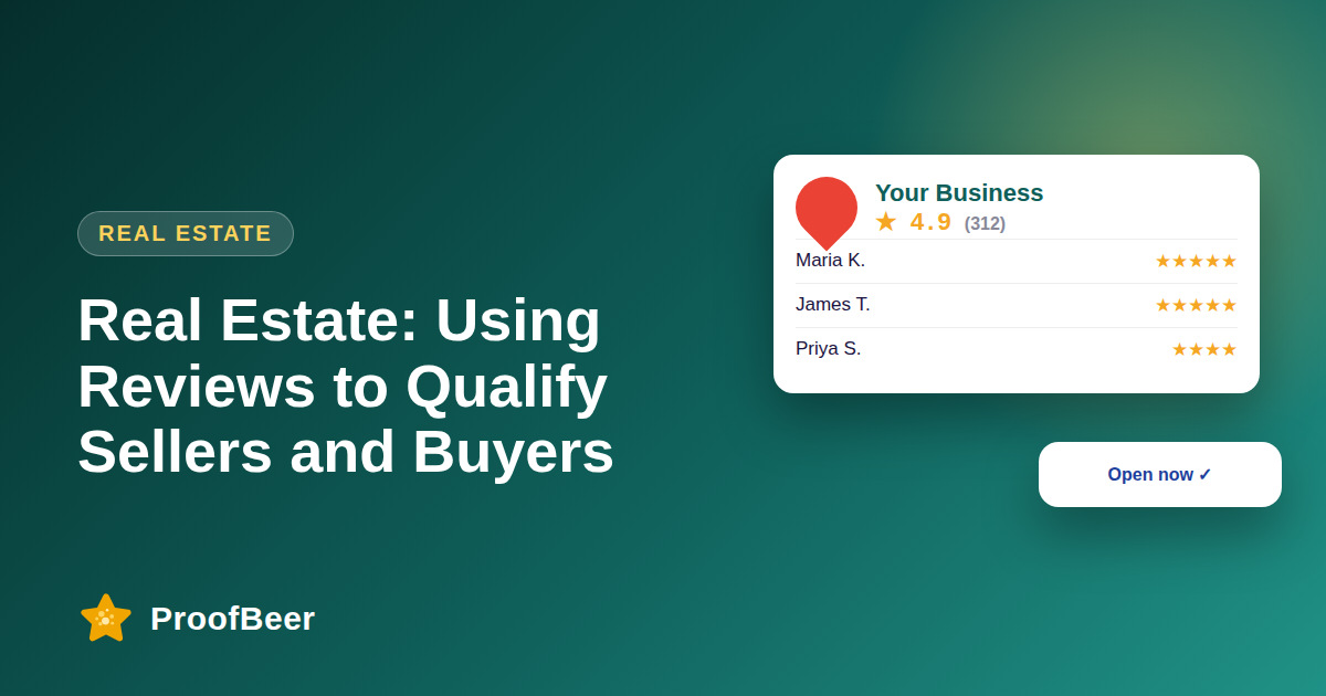 Real Estate Reviews